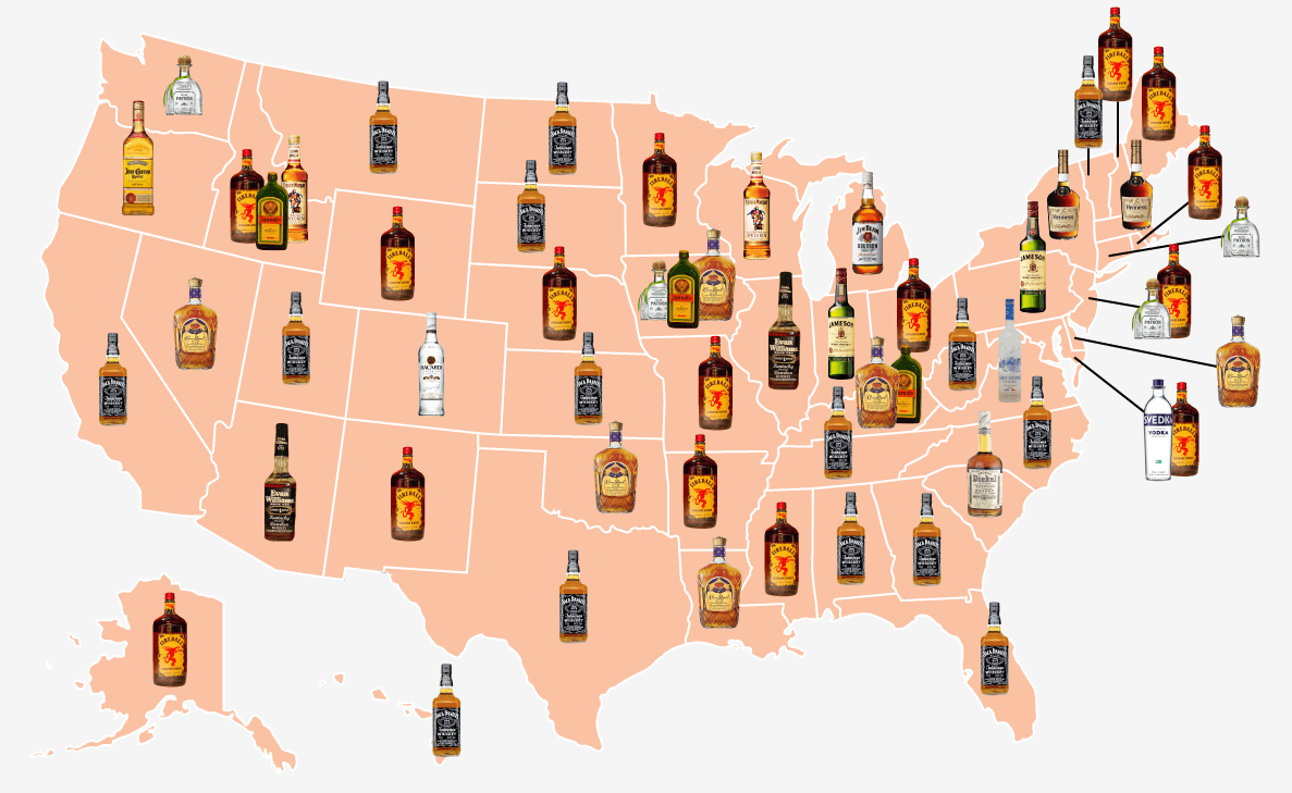 The Most Popular Alcoholic Drinks in Every State ATTN